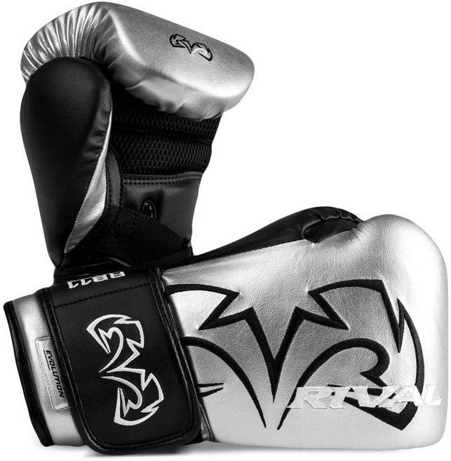 라이벌 복싱글러브 양손세트 RB11, 실버, 1개