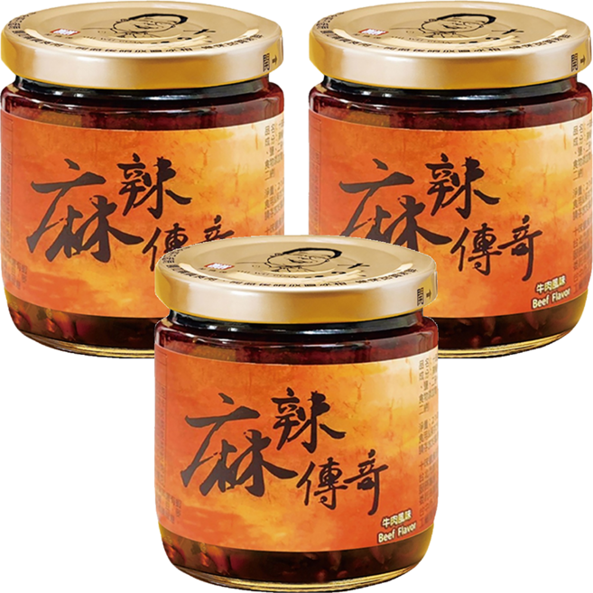 十味觀 麻辣傳奇, 200g, 3罐