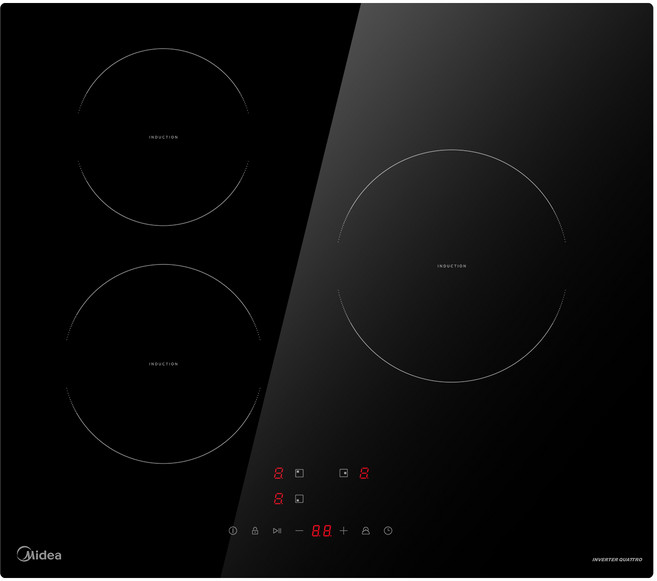 마이디어 인덕션 3구 방문설치, MIH340T458KH, 빌트인