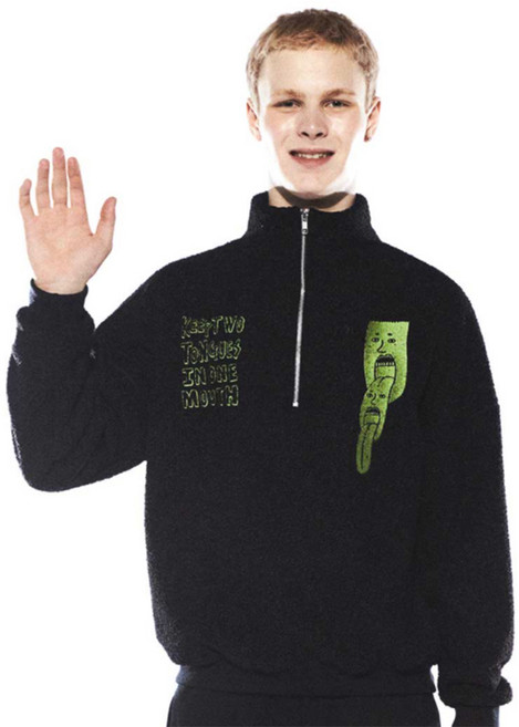 아트오브스크리블 남성용 플리스 집업 SFJ-PO-06