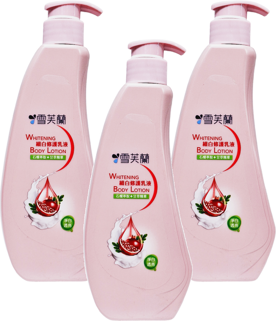 雪芙蘭 細白修護乳液, 300ml, 3瓶