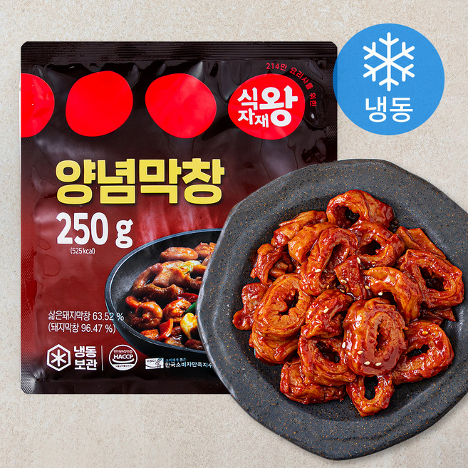 식자재왕 양념막창 (냉동), 250g, 1개