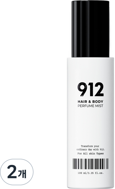 912 秀髮與身體香氛噴霧 Liveway, 2個, 100ml
