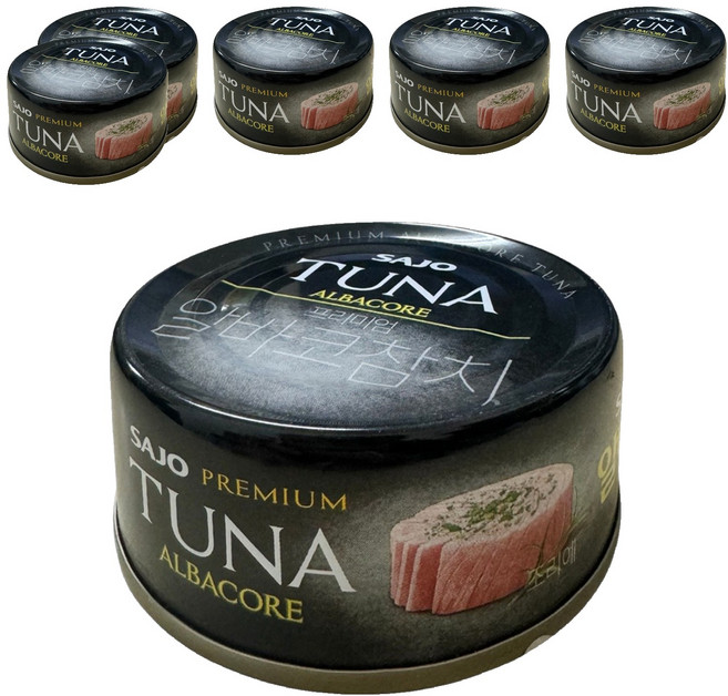 SAJO TUNA 長鰭鮪魚罐, 6罐, 100g