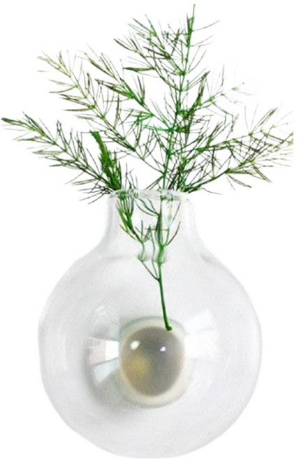 마샤투 도자기 미니 꽃병 마그넷, 유리