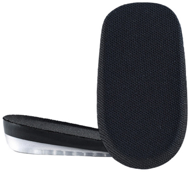 메이크마인 남성용 미끄럼방지 충격완화 실리콘 반패드 키높이 깔창