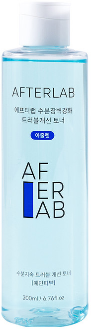에프터랩 수분장벽강화 트러블개선 토너 스킨 아줄렌, 200ml, 1개