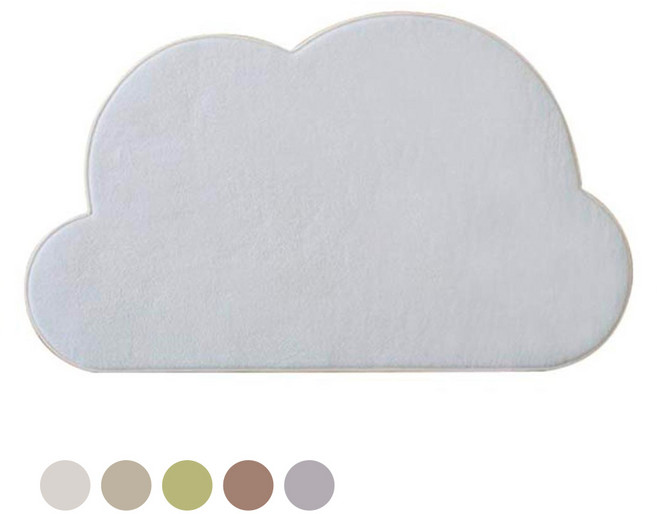 바이빔 메모리폼 구름 러그