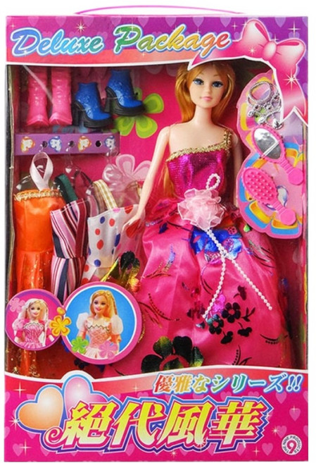 THE NINE PRODUCTS 夢幻公主娃娃套組, 1組, 顏色隨機