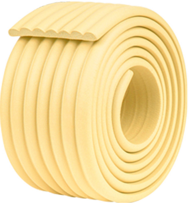 아가드 W형 모서리 보호대, 옐로우, 1개