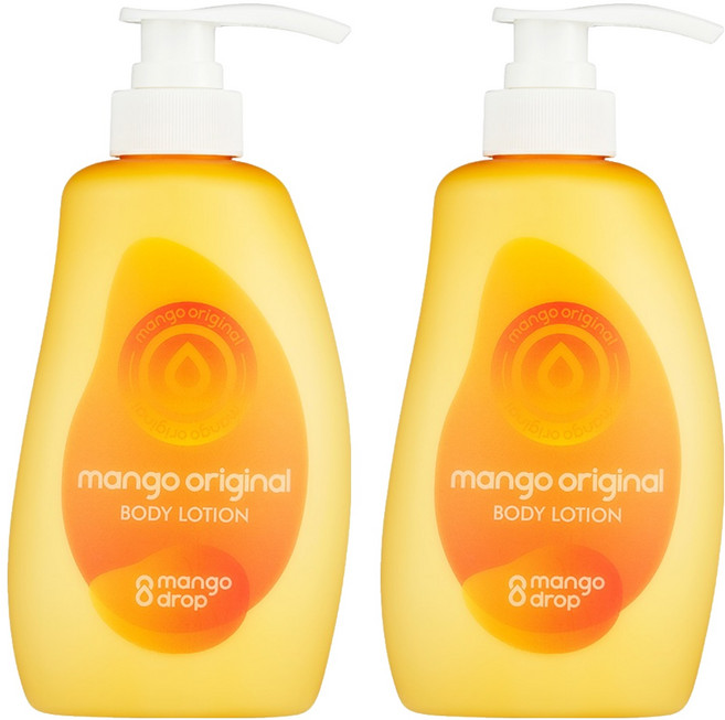 망고드랍 망고오리지널 바디로션, 500ml, 2개