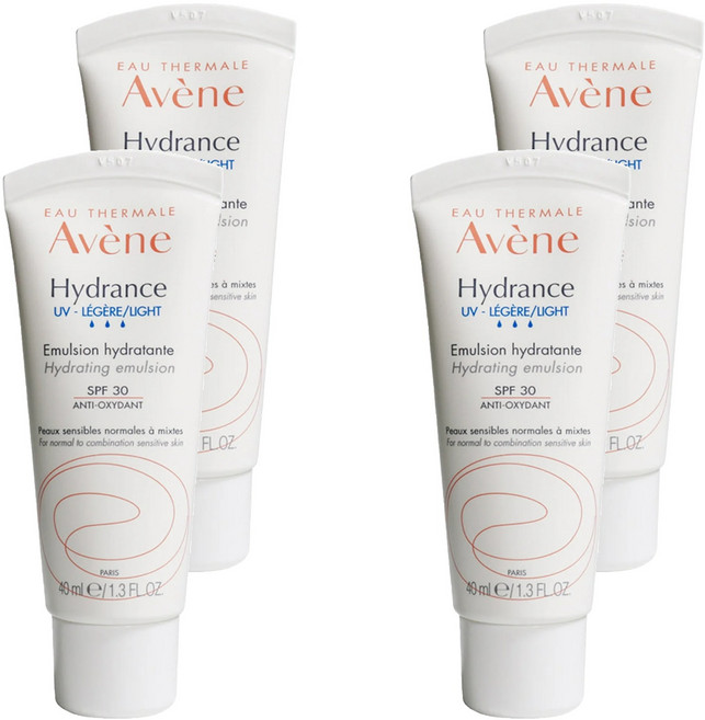 Avene 雅漾 清爽抗UV保濕隔離乳 SPF30, 40ml, 4條