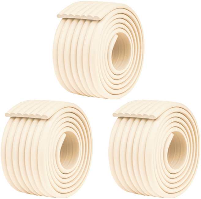 아가드 W형 모서리 보호대, 아이보리, 3개