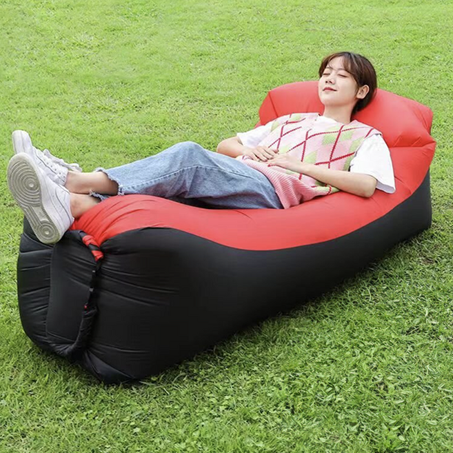 LoHoY 戶外便攜空氣沙發, 紅黑