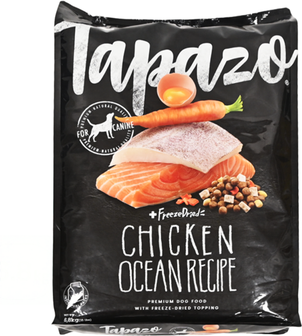 Tapazo 成幼犬 凍乾三重奏, 低敏海魚配方, 6.8kg, 1袋