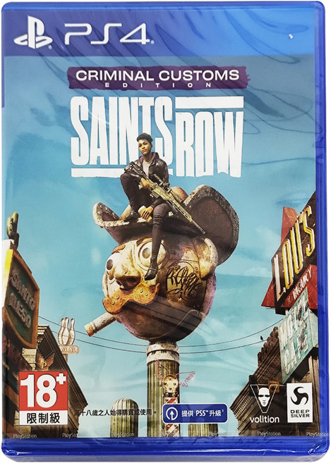 PlayStation PS4 黑街聖徒 中英文版 遊戲片, SJ00012822