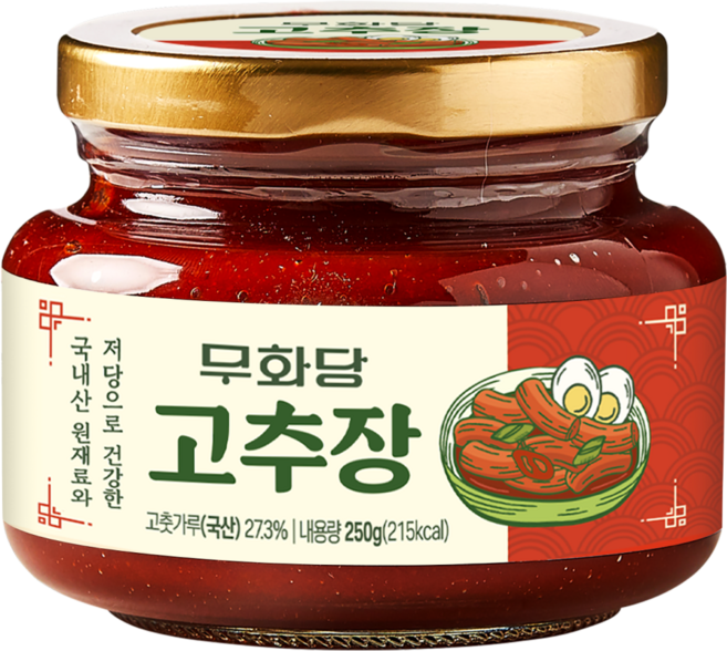 무화당 저당 고추장, 250g, 1개