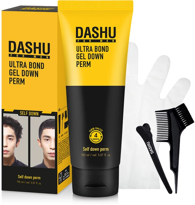 다슈 포맨 울트라 본드 젤 다운펌 세트 억센모발용, 150ml, 1개 - 쿠팡