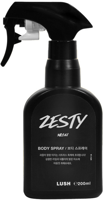 러쉬 제스티 보디 스프레이, 200ml, 1개