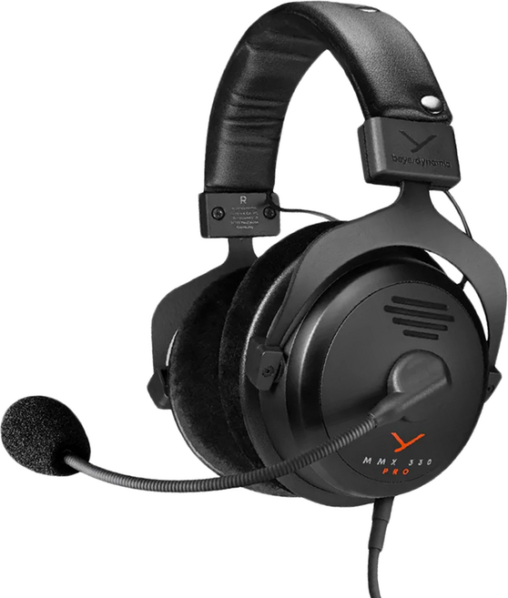 beyerdynamic 拜雅 Wired 被動式降噪 耳罩式 耳機 Built-in Mic STELLAR.45 Driver 黑色 電競 MMX 330 PRO