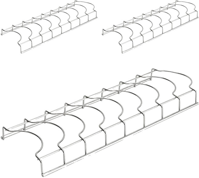伸縮鍋蓋架 碗架 117g 3個, 固定款, 1組