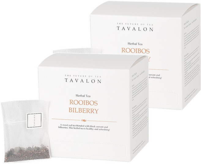 타바론 루이보스 빌베리 티백, 15개입, 2개, 2g