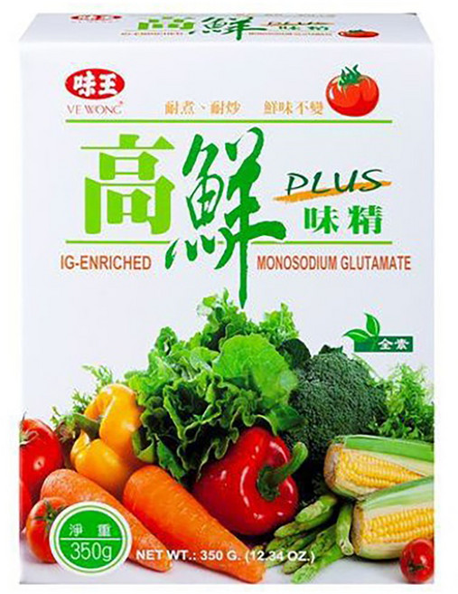 味王 高鮮PLUS味精, 350g, 1盒