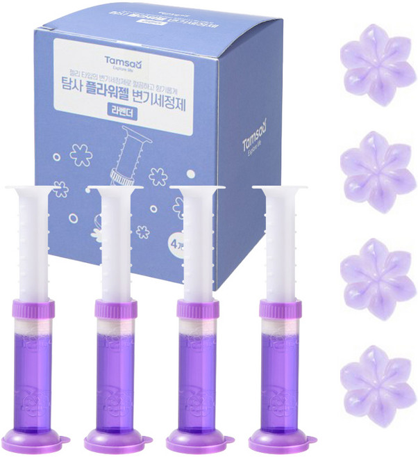 탐사 젤타입 변기세정제 라벤더 플라워젤, 160g, 1개