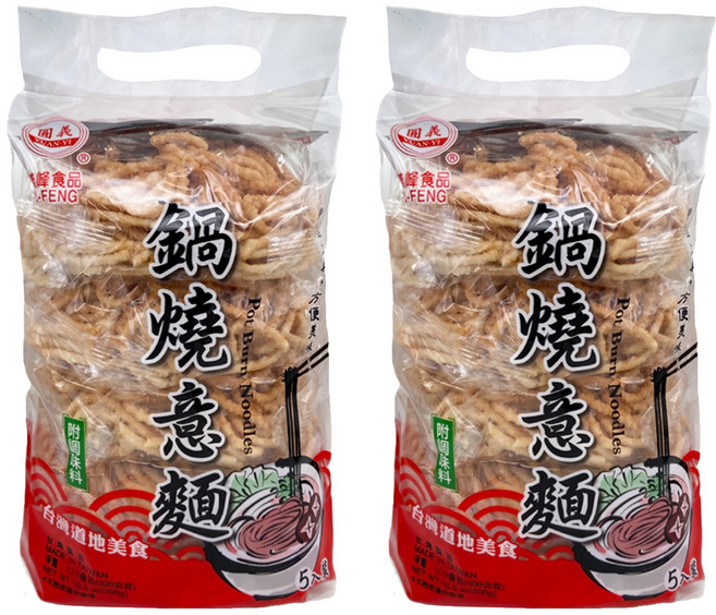 義峰食品 海鮮風味鍋燒意麵, 300g, 2袋
