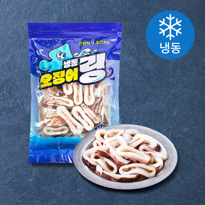 오징어링 (냉동), 1개, 400g