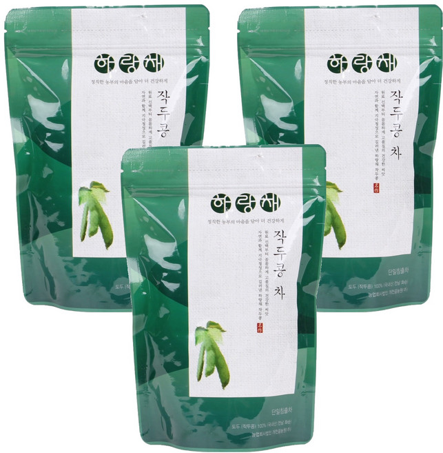 하랑채 작두콩차, 100g, 1개입, 3개