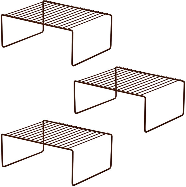 엠에스리빙 접시 정리대, 카카오, 3개