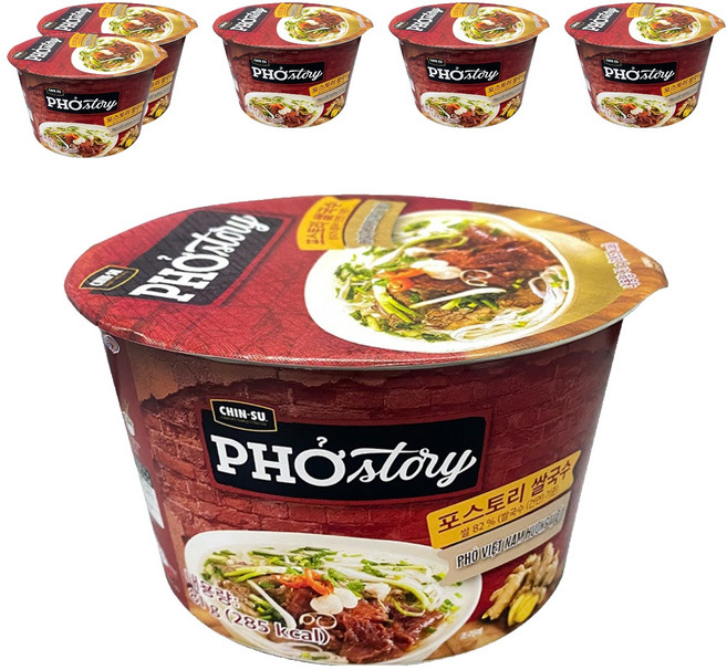 CHIN-SU Postory 米線, 81g, 6個