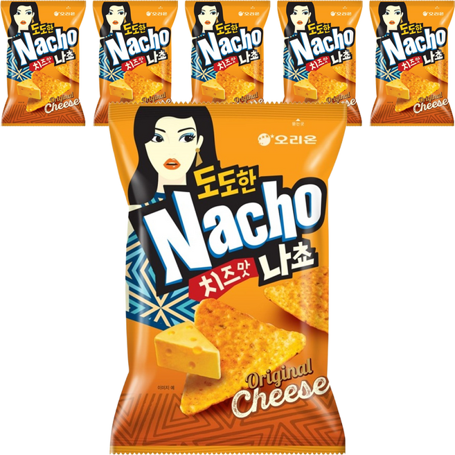 오리온 도도한 나쵸 치즈맛, 155g, 6개