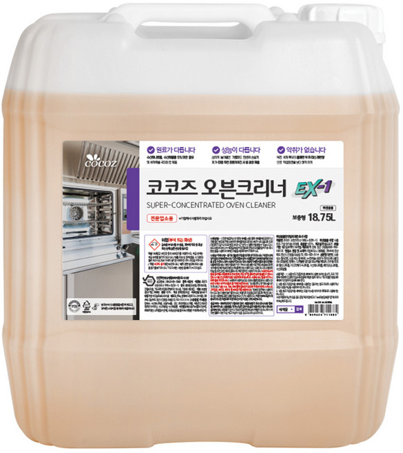 코코즈 오븐크리너 EX-1, 18.75L, 1개