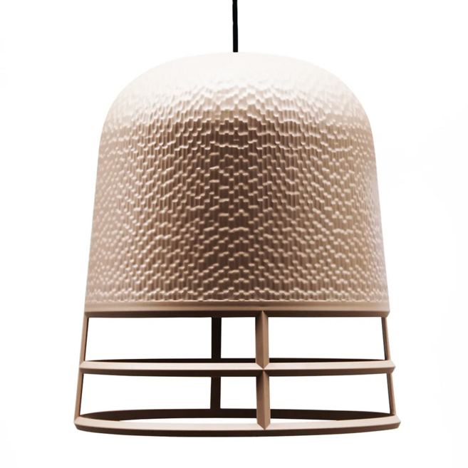 QUALy 卡維爾 環燈罩 S(20.5 x 22.5cm), 杏色