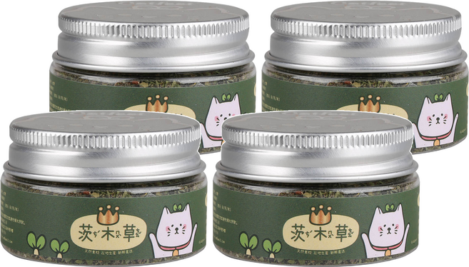 Catfeet 茨木草 特級貓薄荷, 貓薄荷 金, 25ml, 4罐