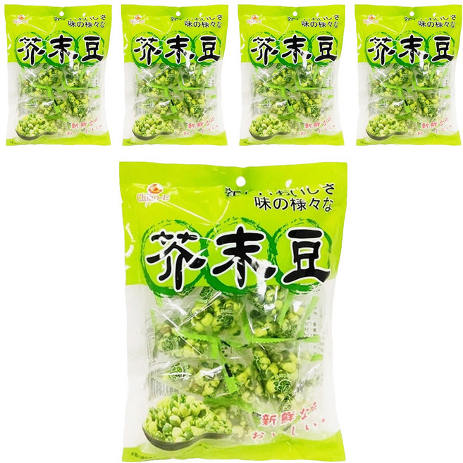 Chiao-E 巧益 三角包芥末豆, 110g, 5入