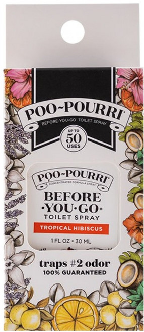 푸푸리 토일렛 퍼퓸 트로피칼히비스커스 포켓형 본품, 30ml, 1개, 트로피컬 히비스커스