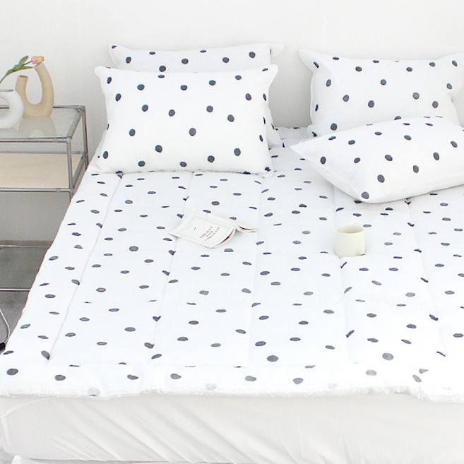 슈에뜨룸 퐁당퐁당 시어서커 요토퍼, 화이트