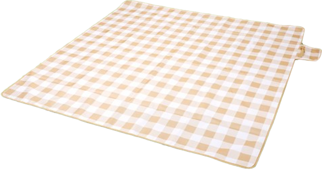 comet 手提折疊式防水野餐墊, 米色