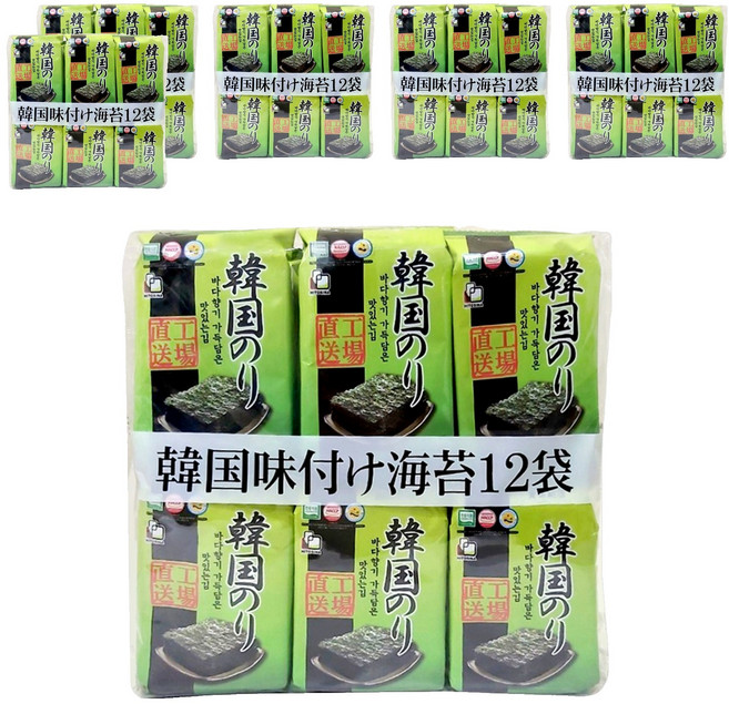 orionjako 韓國味付海苔, 42g, 6袋