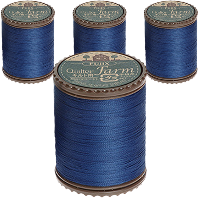 후직스 Farm 퀼팅 실, 92비비드블루, 4개