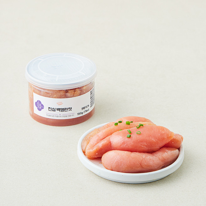 진심젓갈 백명란젓, 1개, 150g