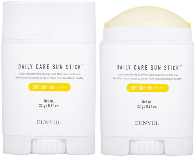 은율 데일리 케어 선스틱 플러스 SPF 50+ PA++++, 23g, 2개