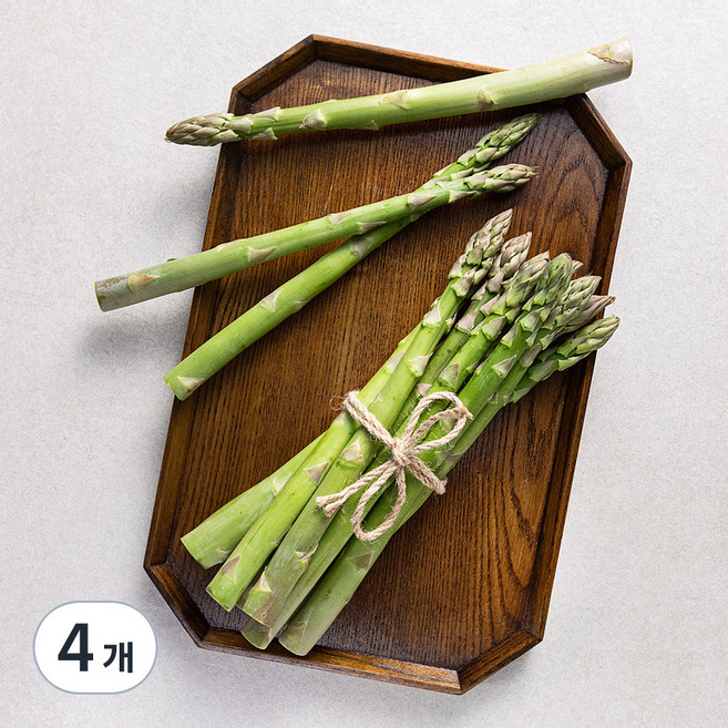 국내산 아스파라거스, 500g, 4개