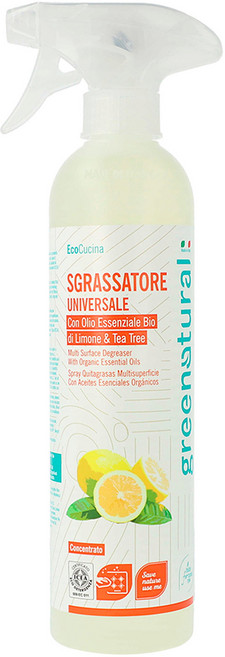 義大利 Greenatural 多功效環保清潔噴霧 檸檬茶樹, 500ml, 1罐