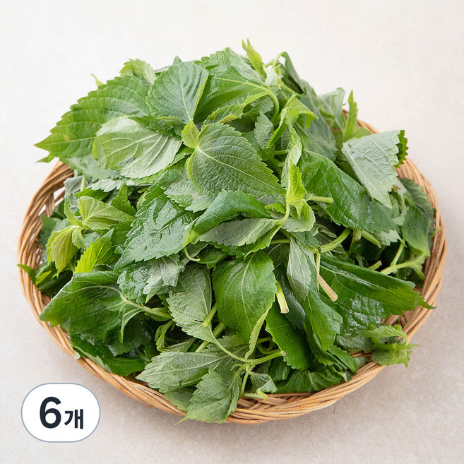 국내산 깻순, 170g, 6개