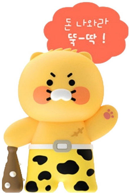 카카오프렌즈 CS 모니터 피규어 랜덤발송, 1개