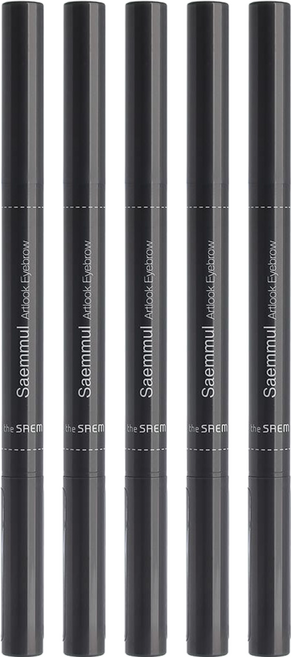 THe SaeM 得鮮 自然柔順持色眉筆, 05 自然棕, 5支